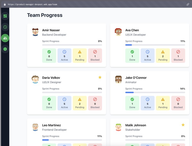 AgentPM – AI Scheduling for Product Teams – screenshot 1