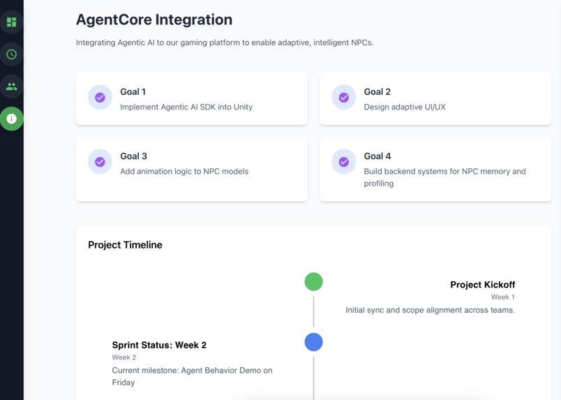 AgentPM – AI Scheduling for Product Teams – screenshot 2