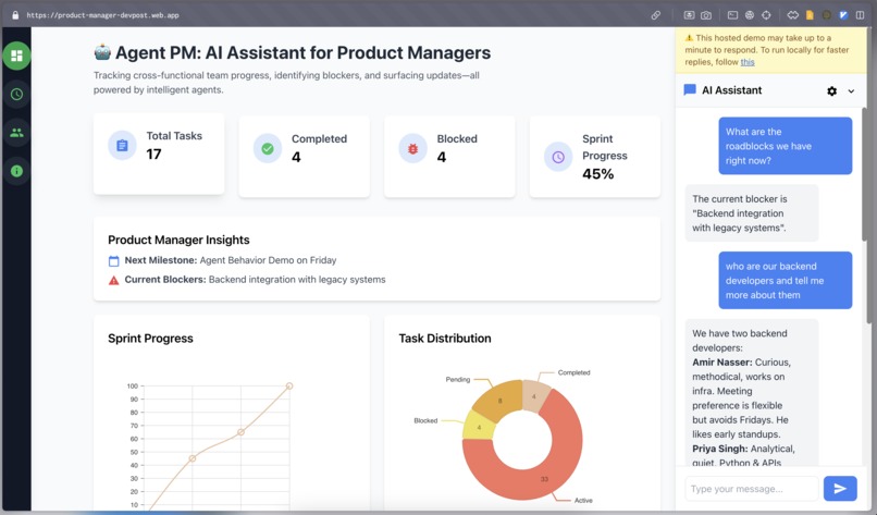 AgentPM – AI Scheduling for Product Teams – screenshot 3