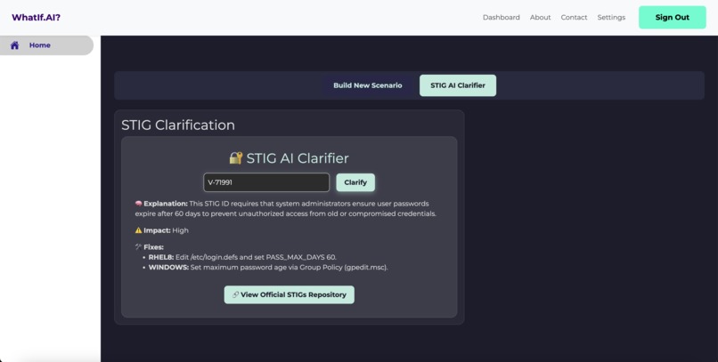 WhatIf.AI-Life Simulation & Compliance Engine – screenshot 5