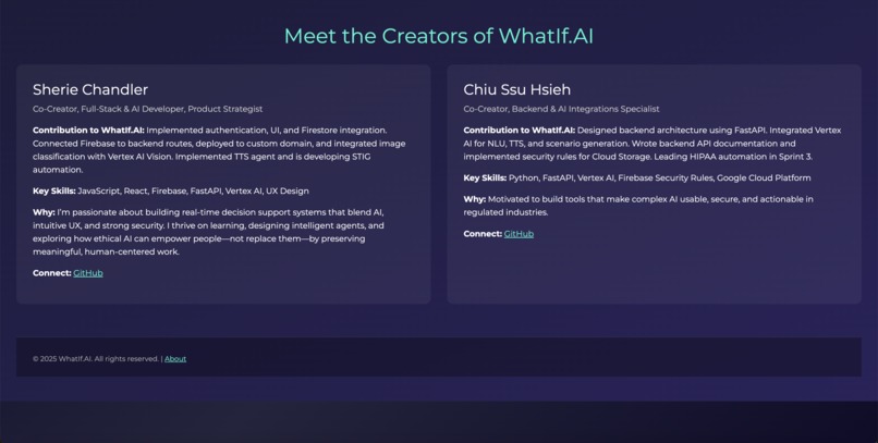 WhatIf.AI-Life Simulation & Compliance Engine – screenshot 10