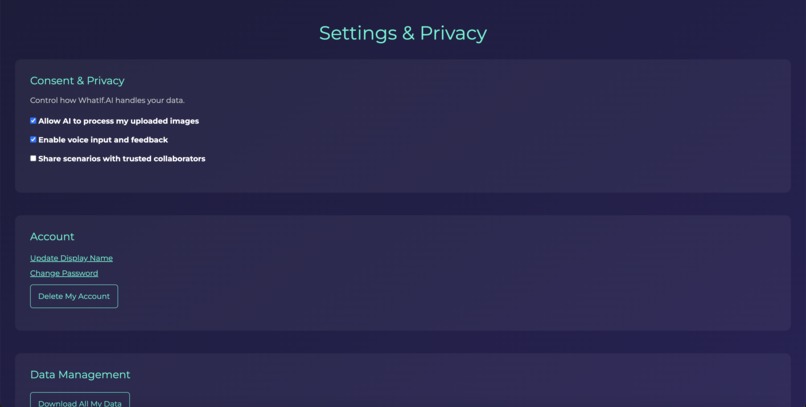 WhatIf.AI-Life Simulation & Compliance Engine – screenshot 11