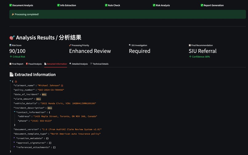 AuditAI : Insurance Claims Assistance – screenshot 6