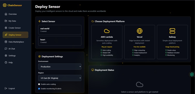 Chainsensor – screenshot 2