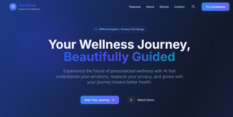 CuraSense – screenshot 1