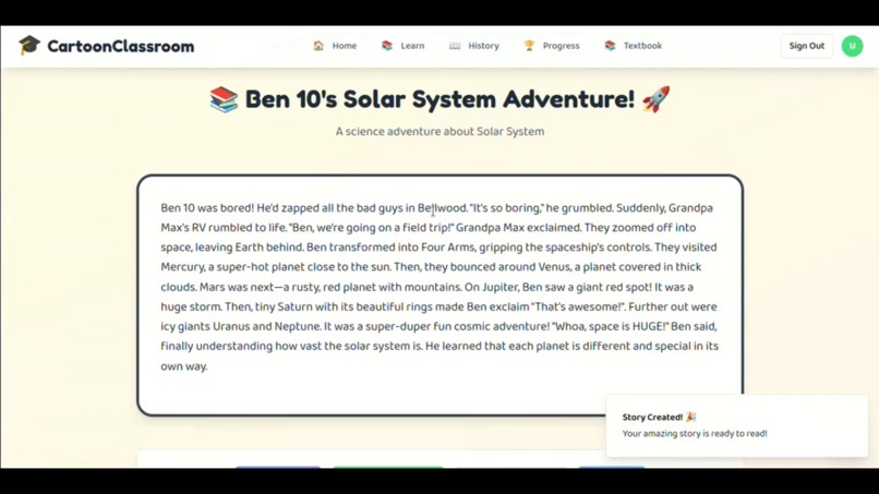 CartoonClassroom – screenshot 4