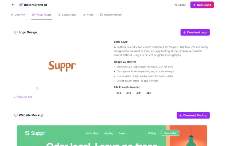 InstantBrand AI – screenshot 5