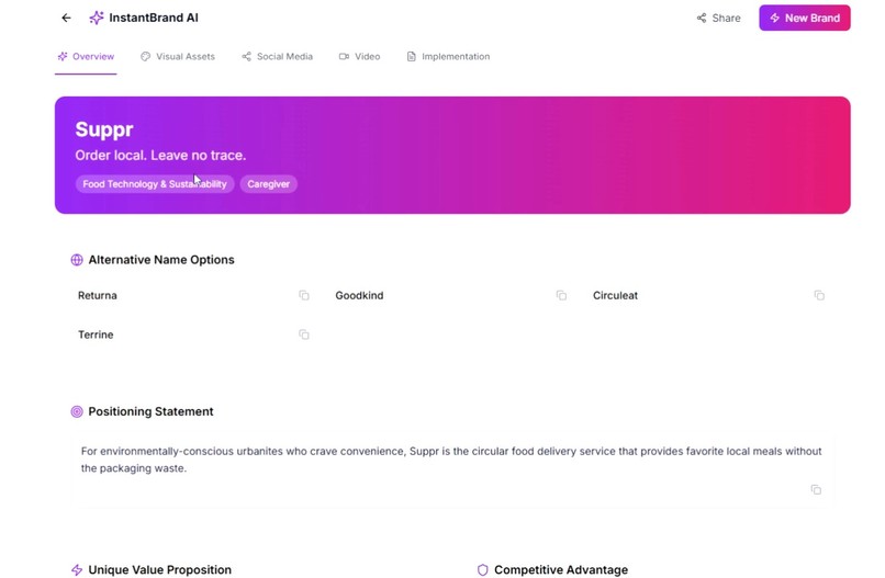 InstantBrand AI – screenshot 4