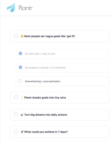 Plantr – screenshot 1