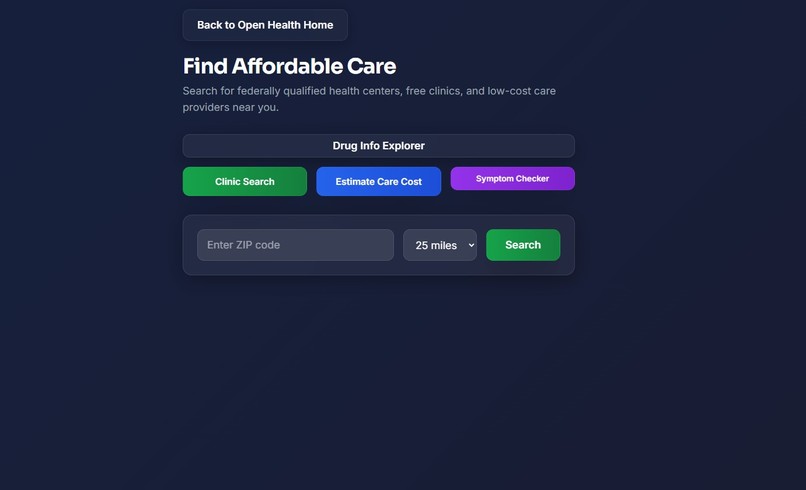 Open Health – screenshot 4