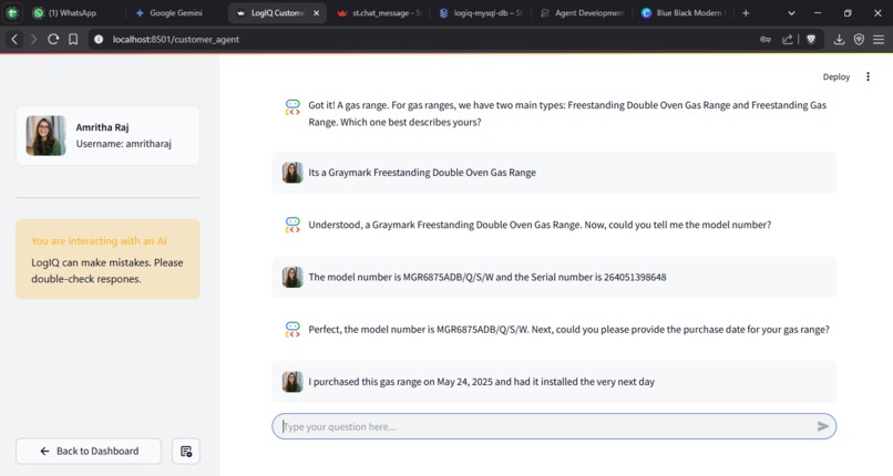 LogIQ: Smart Home Appliance Management – screenshot 2
