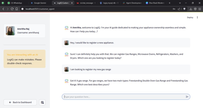LogIQ: Smart Home Appliance Management – screenshot 4