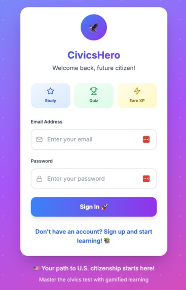 Civics Hero – screenshot 1