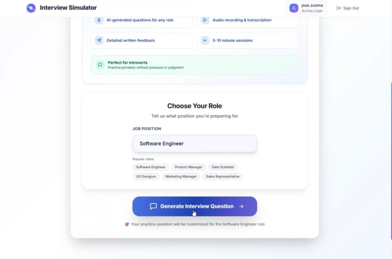 Interview Simulator AI – screenshot 7