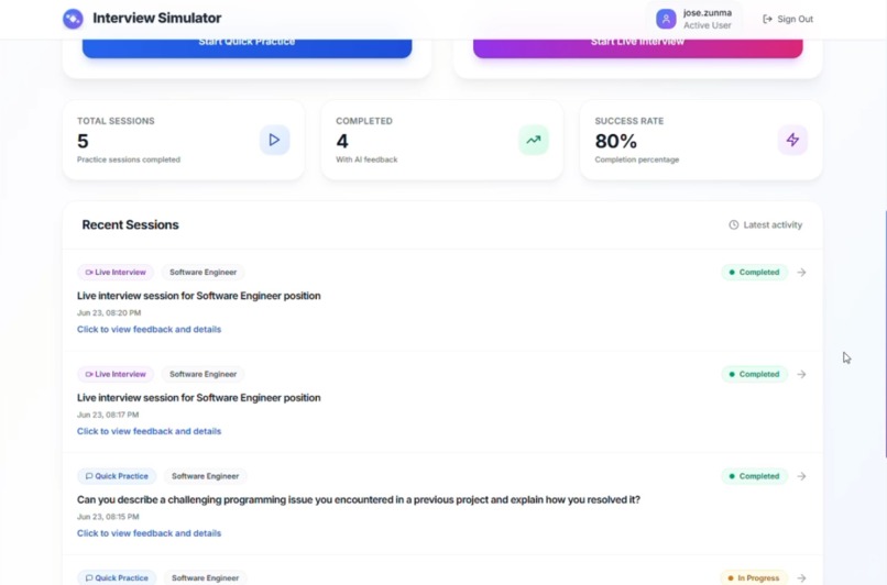 Interview Simulator AI – screenshot 10