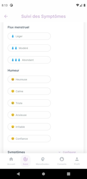 MenoGuide+ – screenshot 4