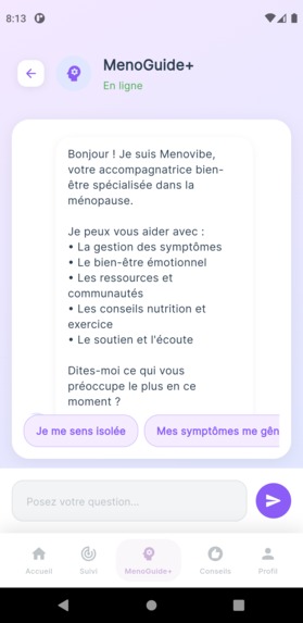 MenoGuide+ – screenshot 12