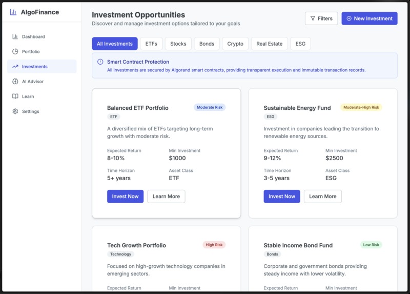 AlgoFinance – screenshot 3