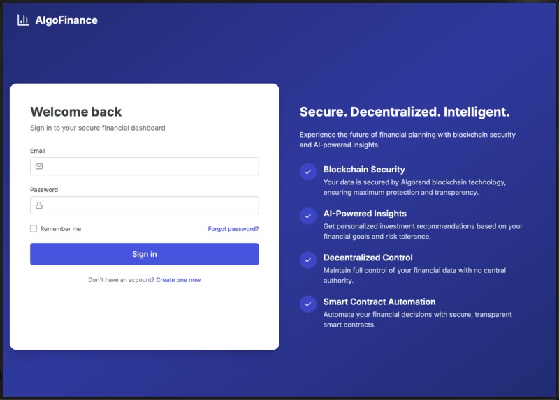 AlgoFinance – screenshot 5