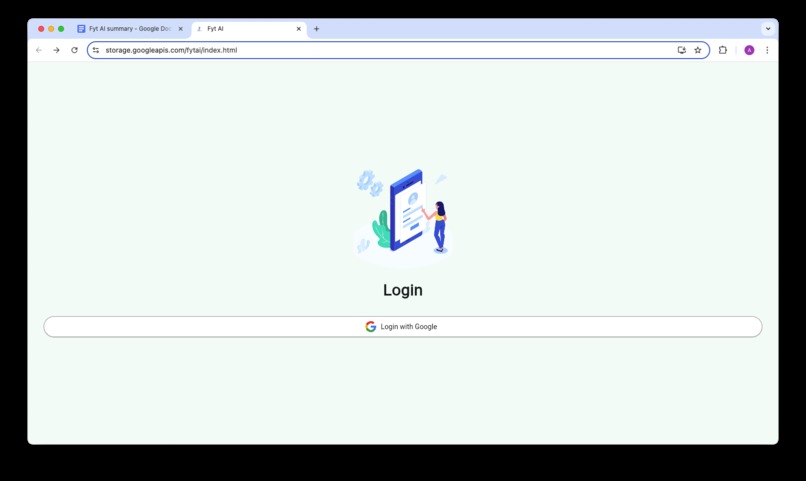 FytAI – screenshot 2