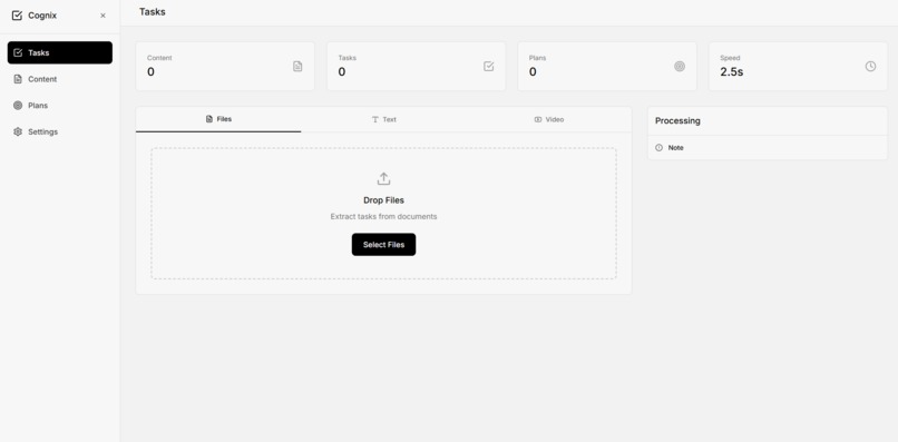 CognixAi - Content Organization – screenshot 2