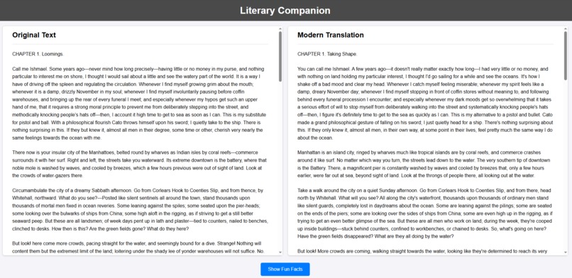 CIE Literary Companion – screenshot 3