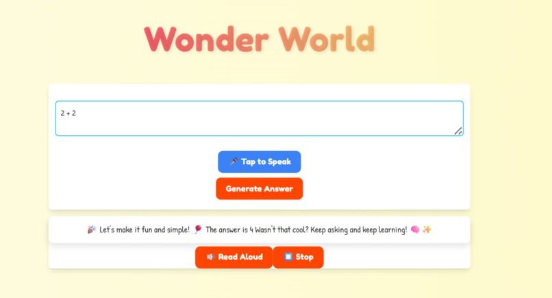Wonder World – screenshot 2