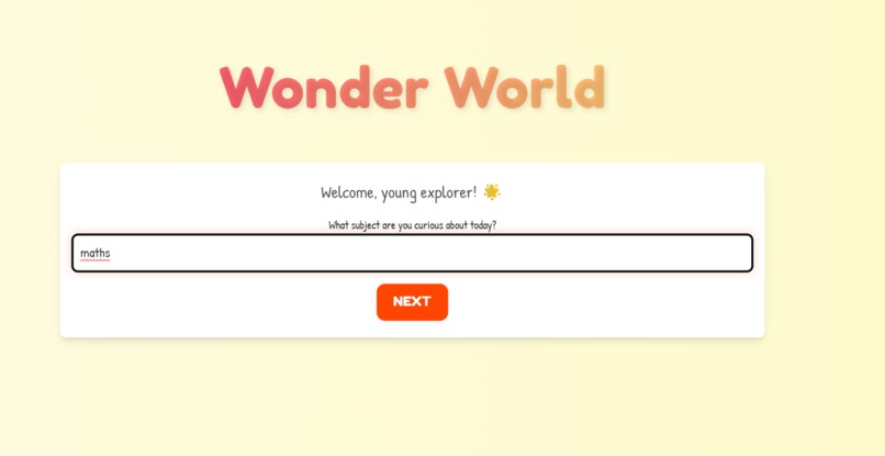Wonder World – screenshot 1