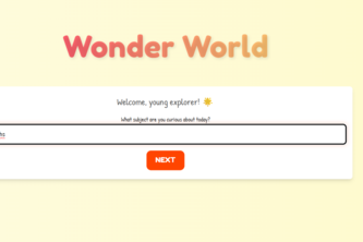 Wonder World