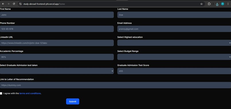 Study_Abroad_AI_Planner – screenshot 1