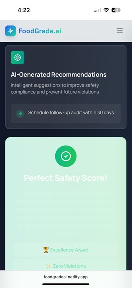 FoodGradeAI – screenshot 7
