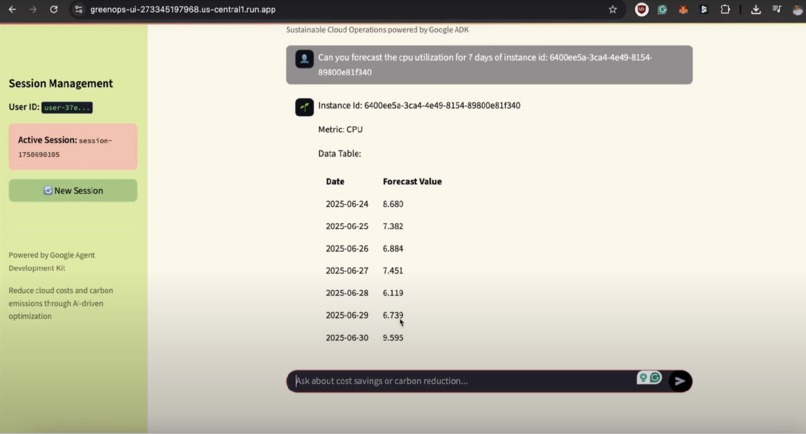 GreenOps – screenshot 3