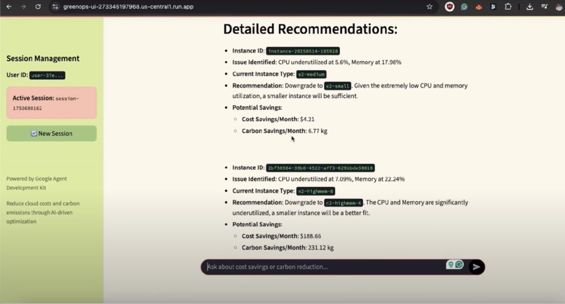 GreenOps – screenshot 4