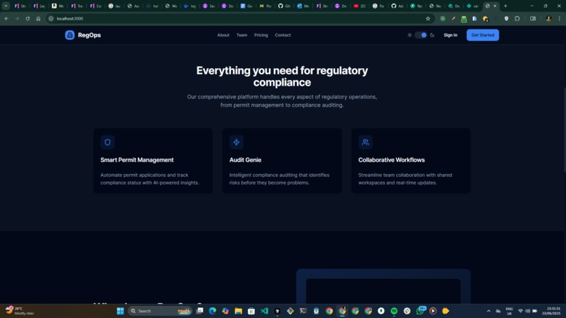 RegOps AI Suite – screenshot 3