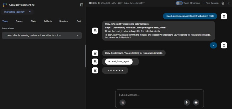 Marketing agency agent – screenshot 5