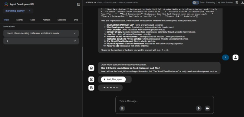 Marketing agency agent – screenshot 7