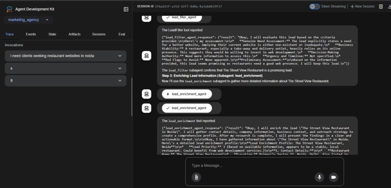 Marketing agency agent – screenshot 8
