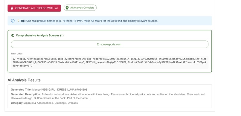 AI Powered Google Merchant Manager – screenshot 5