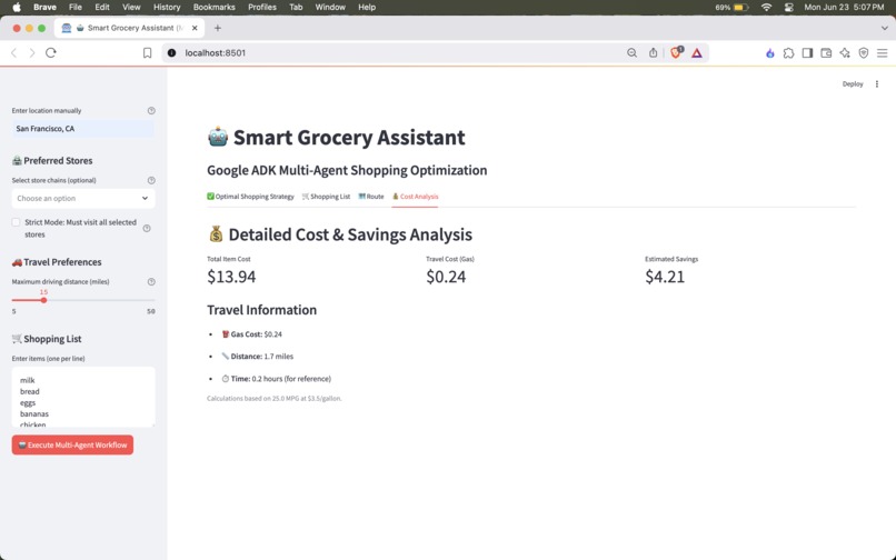 AI Grocery Recommendation – screenshot 1