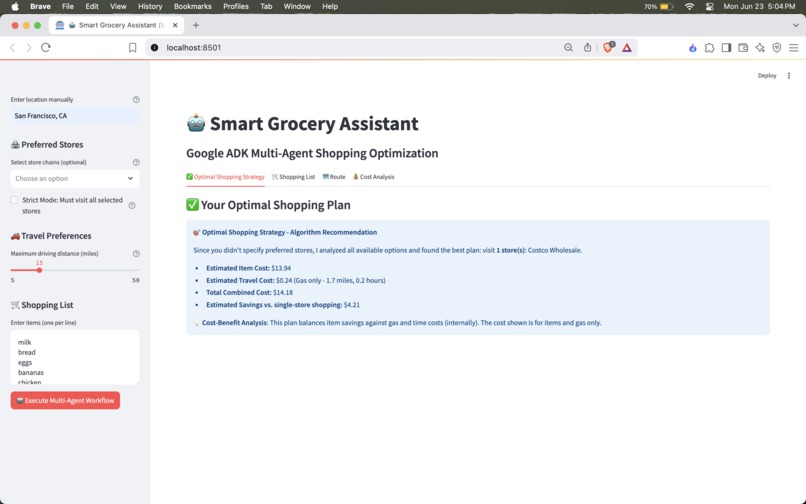 AI Grocery Recommendation – screenshot 4