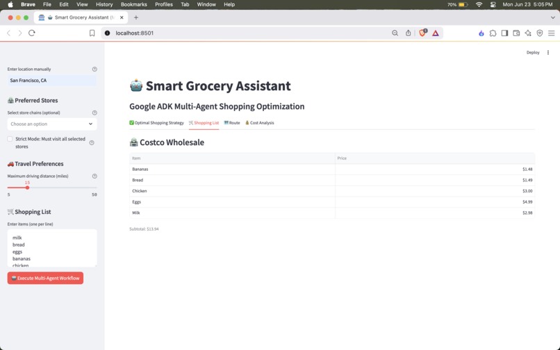 AI Grocery Recommendation – screenshot 6