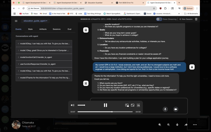  Education Guardian Project – screenshot 1