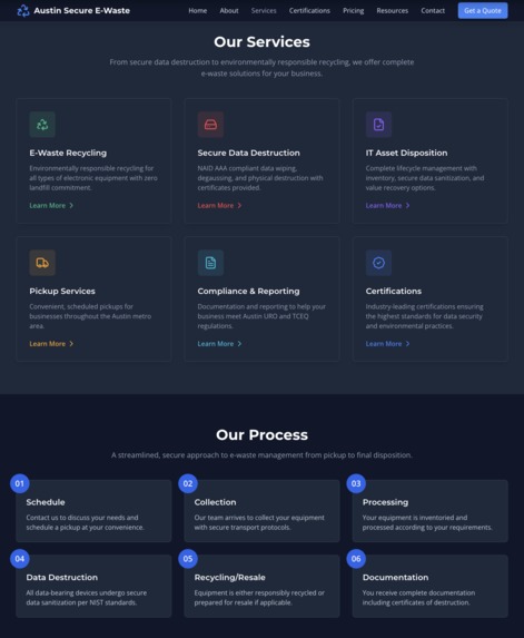 Austin Secure E-Waste – screenshot 1