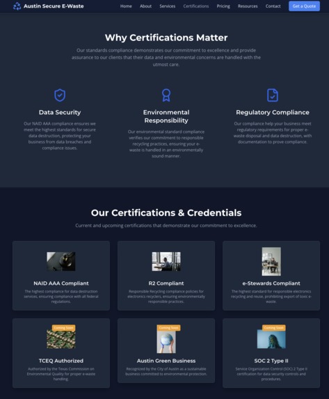 Austin Secure E-Waste – screenshot 3