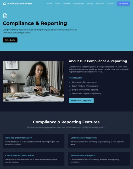 Austin Secure E-Waste – screenshot 7