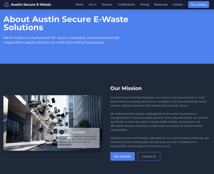 Austin Secure E-Waste – screenshot 10