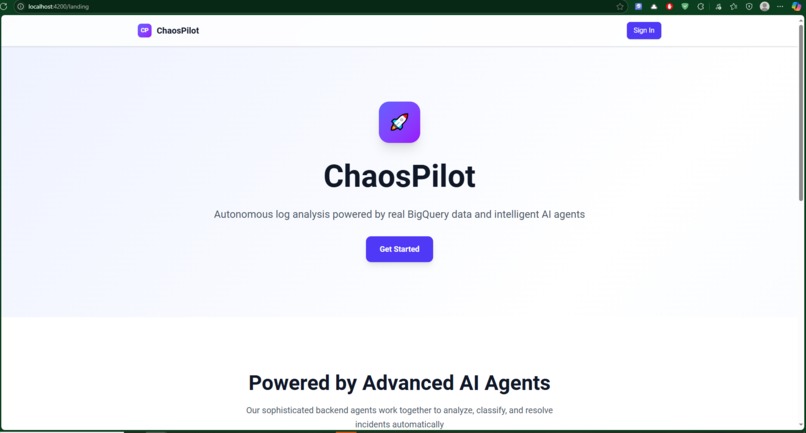 ChaosPilot — Intelligent Chaos Resilience, Automated – screenshot 1