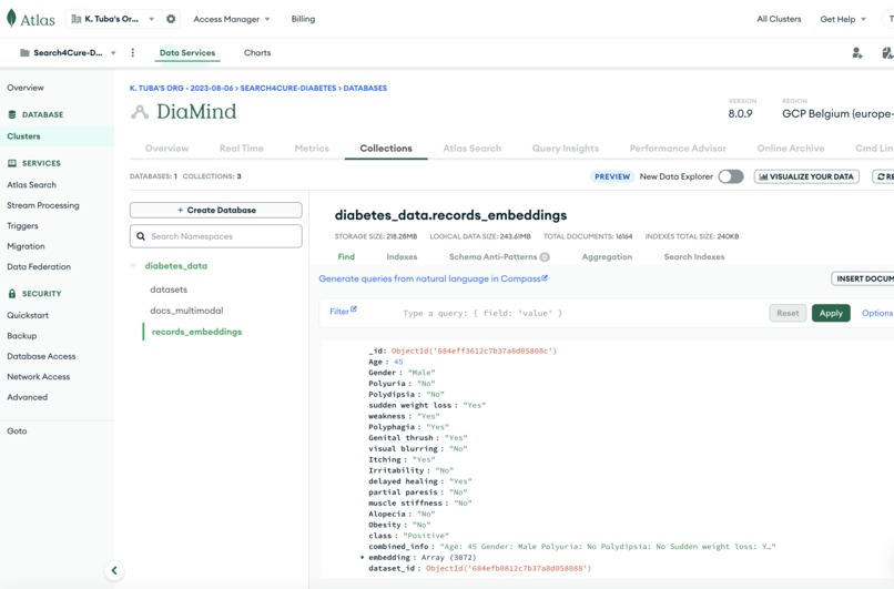 Search4Cure.AI-Diabetes – screenshot 2