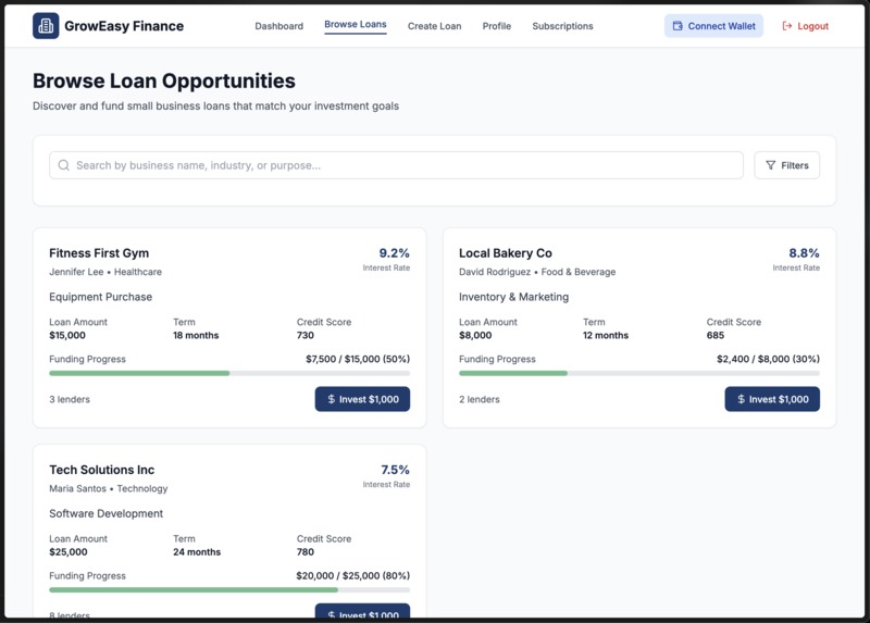 GrowEasy Finance – screenshot 3