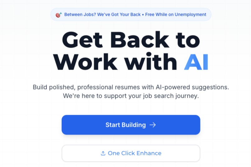 Get Back to Work With AI – screenshot 1